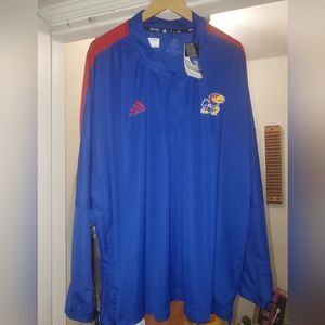 Adidas KU Jayhawks 3x Pullover